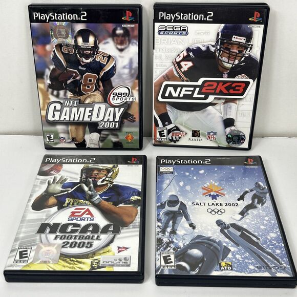Other - PS2 Games Lot NFL Gameday 2k3 NCAA Football Salt Lake 2002